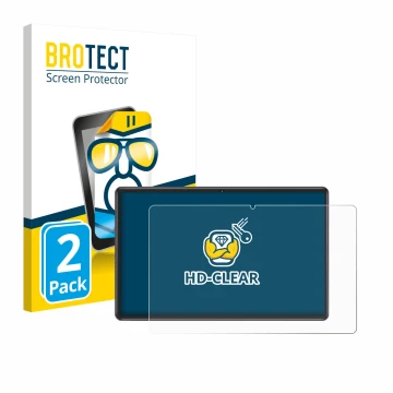 Vorderseite einer Produktverpackung mit dem Markenlogo BROTECT. Daneben ist das Gerät ZIOVO Z118 10.1