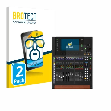 Vorderseite einer Produktverpackung mit dem Markenlogo BROTECT. Daneben ist das Gerät Behringer Wing Compact mit dem zugehörig