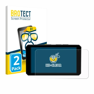 Vorderseite einer Produktverpackung mit dem Markenlogo BROTECT. Daneben ist das Gerät Chigee AIO-6 LTE 4G mit dem zugehörigen 