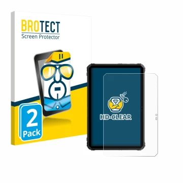 Vorderseite einer Produktverpackung mit dem Markenlogo BROTECT. Daneben ist das Gerät Blackview Active 7 mit dem zugehörigen D