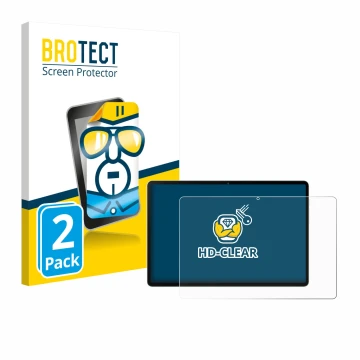 Vorderseite einer Produktverpackung mit dem Markenlogo BROTECT. Daneben ist das Gerät Black Shark Pad 6 mit dem zugehörigen Di