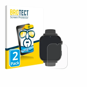 Vorderseite einer Produktverpackung mit dem Markenlogo BROTECT. Daneben ist das Gerät Ucani A22 mit dem zugehörigen Displaysch