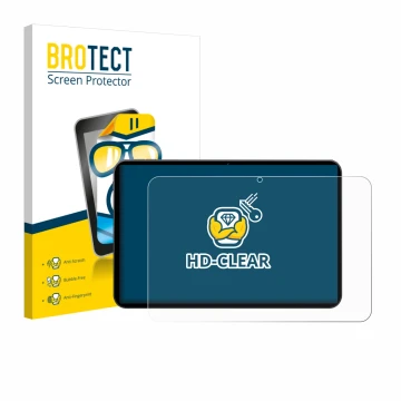 Vorderseite einer Produktverpackung mit dem Markenlogo BROTECT. Daneben ist das Gerät Tabwee T60 PRO 13.4