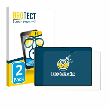 Vorderseite einer Produktverpackung mit dem Markenlogo BROTECT. Daneben ist das Gerät Huawei MatePad Pro 13.2