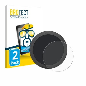 Vorderseite einer Produktverpackung mit dem Markenlogo BROTECT. Daneben ist das Gerät Elecrow Display 2.8