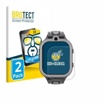 Vorderseite einer Produktverpackung mit dem Markenlogo BROTECT. Daneben ist das Gerät Valdus DF91 mit dem zugehörigen Displays