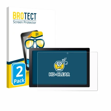 Vorderseite einer Produktverpackung mit dem Markenlogo BROTECT. Daneben ist das Gerät Acer Chromebook Tab 311 mit dem zugehöri