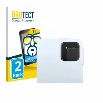 Vorderseite einer Produktverpackung mit dem Markenlogo BROTECT. Daneben ist das Gerät Xiaomi Pad 7 Pro (NUR Kameraschutz) mit 