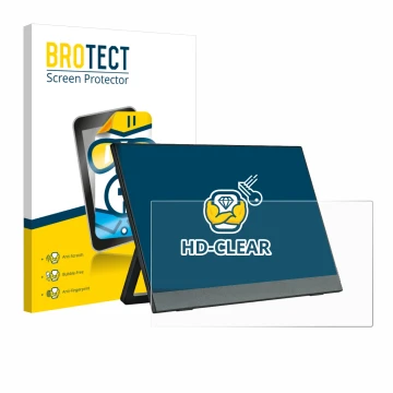 Vorderseite einer Produktverpackung mit dem Markenlogo BROTECT. Daneben ist das Gerät Anmite A140W03 14