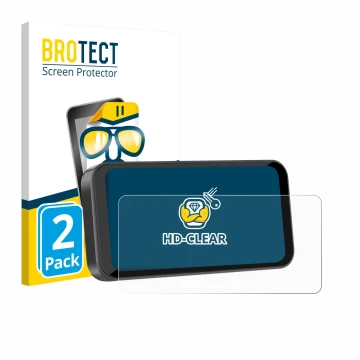 Vorderseite einer Produktverpackung mit dem Markenlogo BROTECT. Daneben ist das Gerät Carpuride W603B 6.3