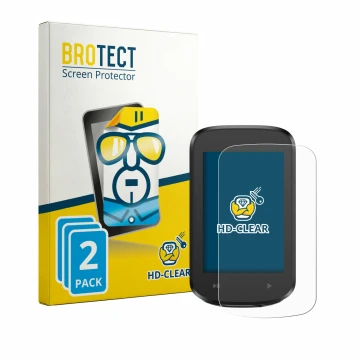 Vorderseite einer Produktverpackung mit dem Markenlogo BROTECT. Daneben ist das Gerät igpsport BSC100MAX mit dem zugehörigen D