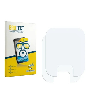 Vorderseite einer Produktverpackung mit dem Markenlogo BROTECT. Daneben ist der zugehörige Displayschutz.