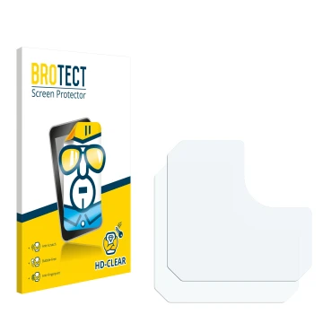 Vorderseite einer Produktverpackung mit dem Markenlogo BROTECT. Daneben ist der zugehörige Displayschutz.