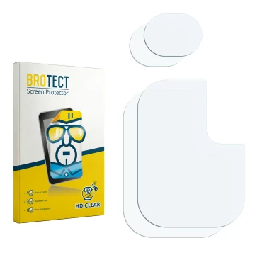 Vorderseite einer Produktverpackung mit dem Markenlogo BROTECT. Daneben ist der zugehörige Displayschutz.