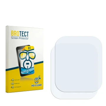 Vorderseite einer Produktverpackung mit dem Markenlogo BROTECT. Daneben ist der zugehörige Displayschutz.