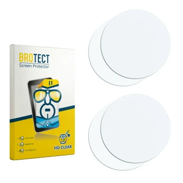 Vorderseite einer Produktverpackung mit dem Markenlogo BROTECT. Daneben ist der zugehörige Displayschutz.