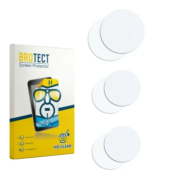 Vorderseite einer Produktverpackung mit dem Markenlogo BROTECT. Daneben ist der zugehörige Displayschutz.
