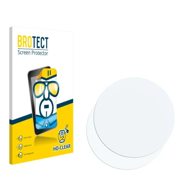Vorderseite einer Produktverpackung mit dem Markenlogo BROTECT. Daneben ist der zugehörige Displayschutz.