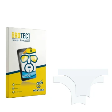 Vorderseite einer Produktverpackung mit dem Markenlogo BROTECT. Daneben ist der zugehörige Displayschutz.