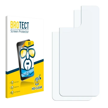 Vorderseite einer Produktverpackung mit dem Markenlogo BROTECT. Daneben ist der zugehörige Displayschutz.