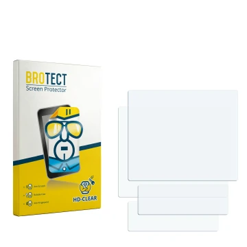 Vorderseite einer Produktverpackung mit dem Markenlogo BROTECT. Daneben ist der zugehörige Displayschutz.