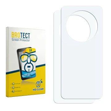 Vorderseite einer Produktverpackung mit dem Markenlogo BROTECT. Daneben ist der zugehörige Displayschutz.