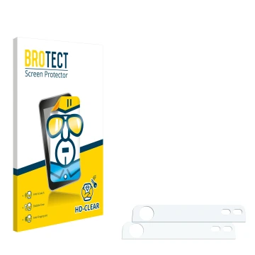 Vorderseite einer Produktverpackung mit dem Markenlogo BROTECT. Daneben ist der zugehörige Displayschutz.