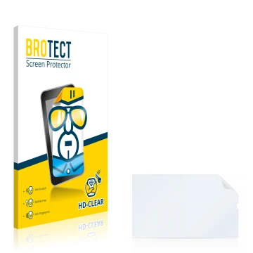 Vorderseite einer Produktverpackung mit dem Markenlogo BROTECT. Daneben ist der zugehörige Displayschutz.