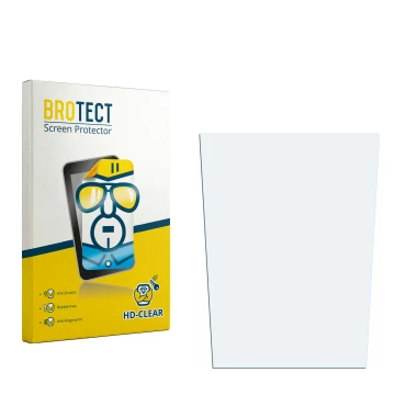 Vorderseite einer Produktverpackung mit dem Markenlogo BROTECT. Daneben ist der zugehörige Displayschutz.