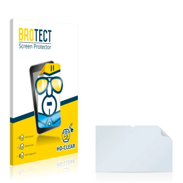 Vorderseite einer Produktverpackung mit dem Markenlogo BROTECT. Daneben ist der zugehörige Displayschutz.
