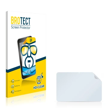 Vorderseite einer Produktverpackung mit dem Markenlogo BROTECT. Daneben ist der zugehörige Displayschutz.