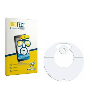 Vorderseite einer Produktverpackung mit dem Markenlogo BROTECT. Daneben ist der zugehörige Displayschutz.