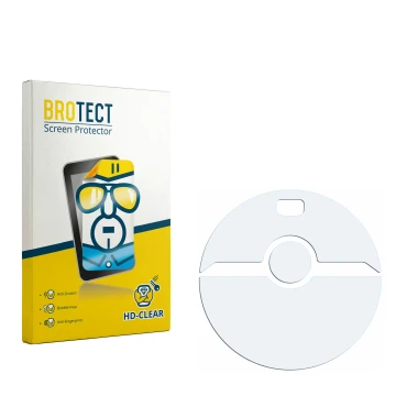 Vorderseite einer Produktverpackung mit dem Markenlogo BROTECT. Daneben ist der zugehörige Displayschutz.
