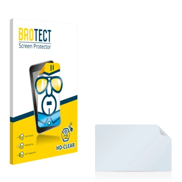 Vorderseite einer Produktverpackung mit dem Markenlogo BROTECT. Daneben ist der zugehörige Displayschutz.