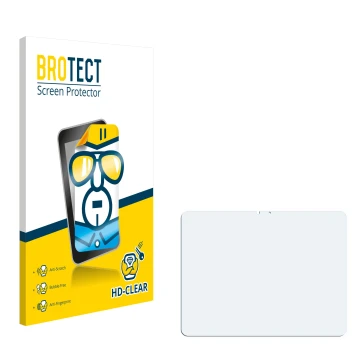 Vorderseite einer Produktverpackung mit dem Markenlogo BROTECT. Daneben ist der zugehörige Displayschutz.