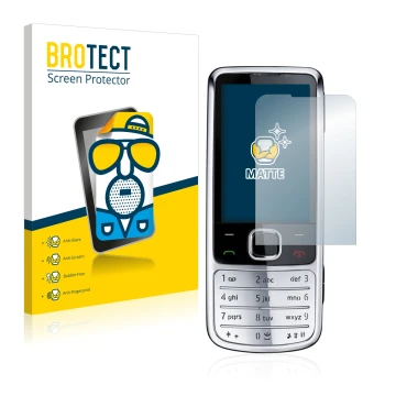 Vorderseite einer Produktverpackung mit dem Markenlogo BROTECT. Daneben ist das Gerät Nokia 6700 classic mit dem zugehörigen D