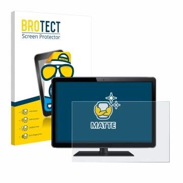 Vorderseite einer Produktverpackung mit dem Markenlogo BROTECT. Daneben ist das Gerät mit dem zugehörigen Displayschutz abgebi