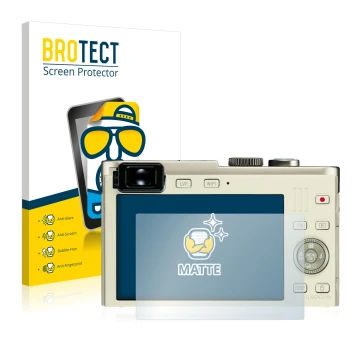 Vorderseite einer Produktverpackung mit dem Markenlogo BROTECT. Daneben ist das Gerät Leica C (Typ 112) mit dem zugehörigen Di