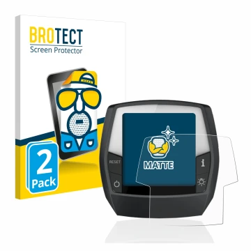 Vorderseite einer Produktverpackung mit dem Markenlogo BROTECT. Daneben ist das Gerät Bosch Intuvia Performance Line mit dem z
