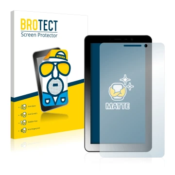 Vorderseite einer Produktverpackung mit dem Markenlogo BROTECT. Daneben ist das Gerät Kiano Elegance 7 3G mit dem zugehörigen 