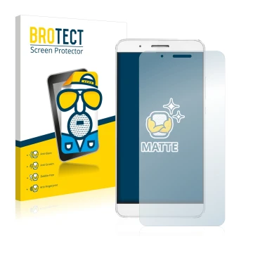Vorderseite einer Produktverpackung mit dem Markenlogo BROTECT. Daneben ist das Gerät Honor 7i mit dem zugehörigen Displayschu