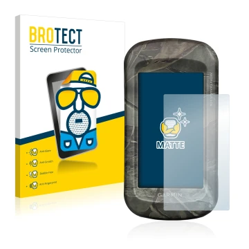 Vorderseite einer Produktverpackung mit dem Markenlogo BROTECT. Daneben ist das Gerät Garmin Montana 680t mit dem zugehörigen 