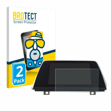 Vorderseite einer Produktverpackung mit dem Markenlogo BROTECT. Daneben ist das Gerät BMW Professional 6.5