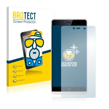 Vorderseite einer Produktverpackung mit dem Markenlogo BROTECT. Daneben ist das Gerät KingZone K2 mit dem zugehörigen Displays