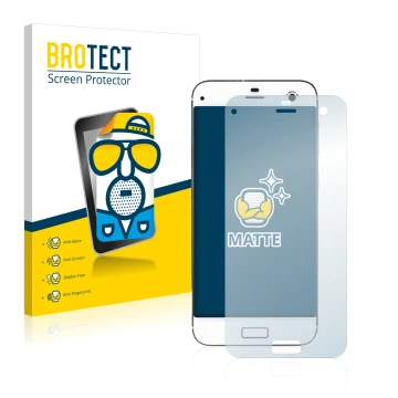 Vorderseite einer Produktverpackung mit dem Markenlogo BROTECT. Daneben ist das Gerät ZTE Blade S7 mit dem zugehörigen Display