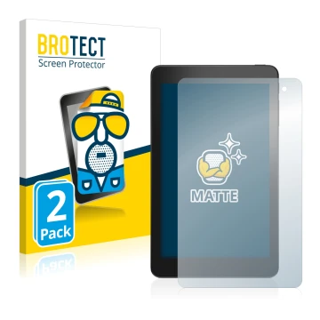 Vorderseite einer Produktverpackung mit dem Markenlogo BROTECT. Daneben ist das Gerät Dell Venue 8 Pro 5855 mit dem zugehörige