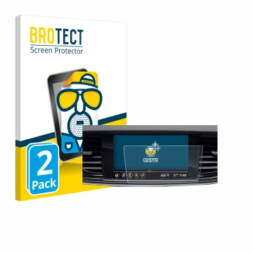 Vorderseite einer Produktverpackung mit dem Markenlogo BROTECT. Daneben ist das Gerät Opel Insignia 2017 Navi 900 IntelliLink 