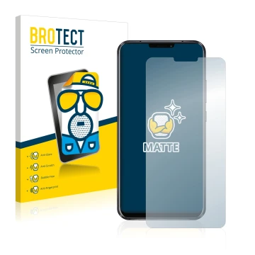 Vorderseite einer Produktverpackung mit dem Markenlogo BROTECT. Daneben ist das Gerät ASUS ZenFone 5 ZE620KL mit dem zugehörig