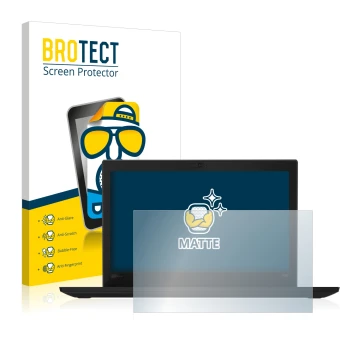 Vorderseite einer Produktverpackung mit dem Markenlogo BROTECT. Daneben ist das Gerät Lenovo Thinkpad X280 mit dem zugehörigen