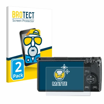 Vorderseite einer Produktverpackung mit dem Markenlogo BROTECT. Daneben ist das Gerät Ricoh GR III 2019 R02010 mit dem zugehör